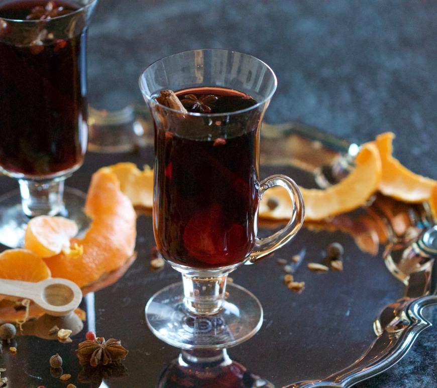 Mulled wine with port